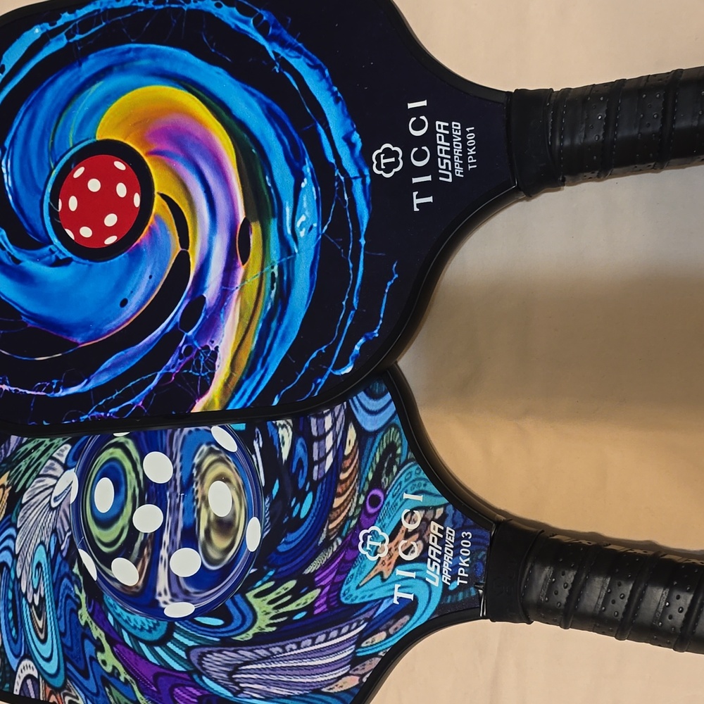 TICCI Pair Of Pickleball Paddles